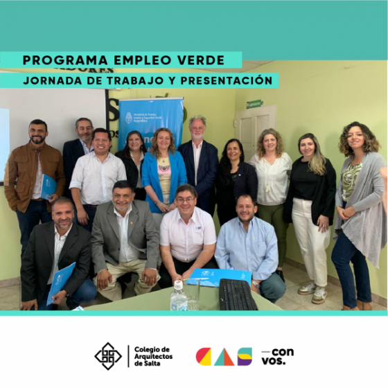 El CAS y la Fundación CAS presentes en la presentación del Programa Empleo Verde